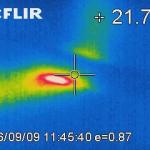 recherche de fuite à la caméra thermographique